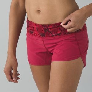 Lululemon Speed Shorts Size 4